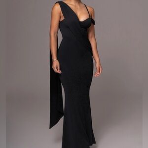 JLUXLABEL Black Maxi Dress